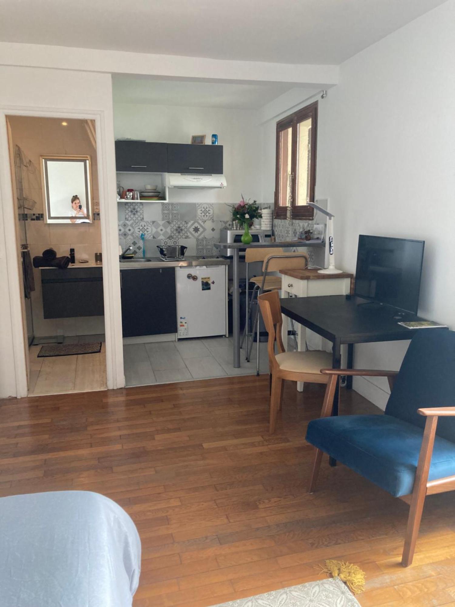 Studio Avec Terrasse Sur Jardin Fontenay-sous-Bois Esterno foto